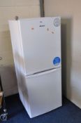 A CANDY TALL FRIDGE FREEZER 55cm wide 135cm high (PAT pass and working at 3 and -19 degrees)