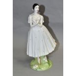 A LIMITED EDITION COALPORT FIGURE 'Dame Alicia Markova' from The Royal Academy of Dancing Collection