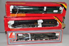 THREE BOXED 00 GAUGE MODEL RAILWAY LOCOMOTIVES, Hornby Britannia Class 'Britanna' No. 70000, B.R.