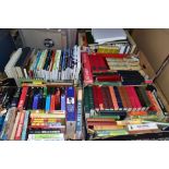 BOOKS, five boxes containing 160 titles including Atlases, cookery , animals, health, woodwork,