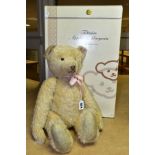 A BOXED STEIFF LIMITED EDITION APPOLONIA MARGARETE TEDDYBEAR, No. 038112, limited edition No. 1171