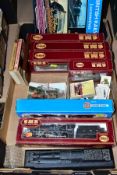 A QUANTITY OF BOXED 00 GAUGE MODEL RAILWAY ITEMS, to include boxed Airfix Class 4F locomotive, No