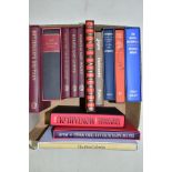 THE FOLIO SOCIETY, thirteen titles and one other comprising The First Colonists, Hakluyt's Voyages