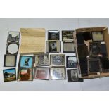 PHOTOGRAPHIC PLATES/MAGIC LANTERN SLIDES, ninety five plates relating to early 20th century