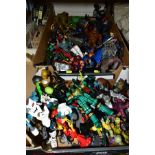 A QUANTITY OF ASSORTED MODERN ACTION FIGURES, to include Spiderman, Teenage Mutant Turtles,