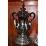 PORTMEIRION POTTERY LIMITED EDITION REPLICA OF THE F.A. CUP, a scale replica of the Football