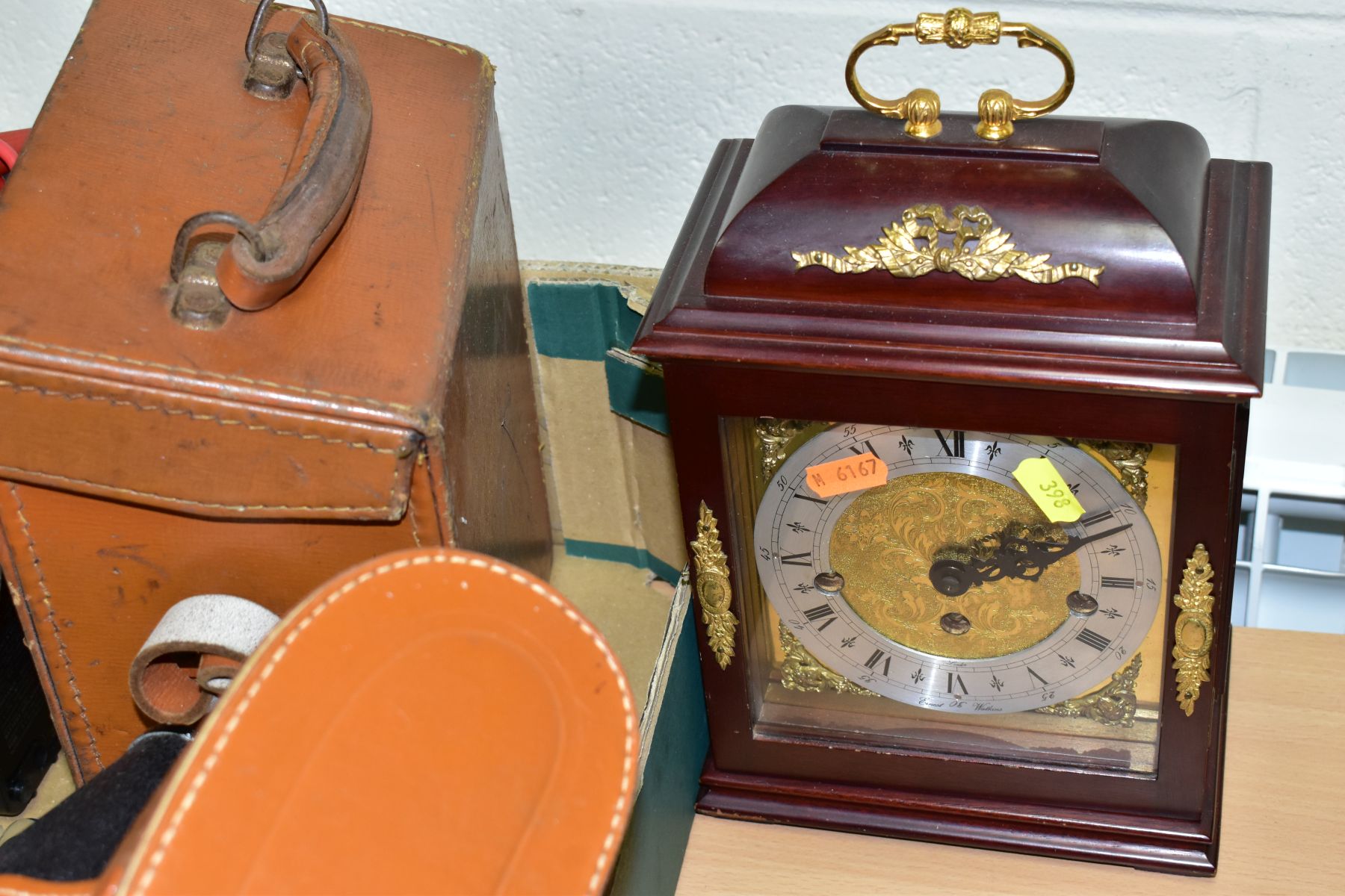 A BOX OF CASED AND LOOSE BINOCULARS, ELECTRICAL METERS, COINS, ETC, including a mid 20th century - Image 9 of 10