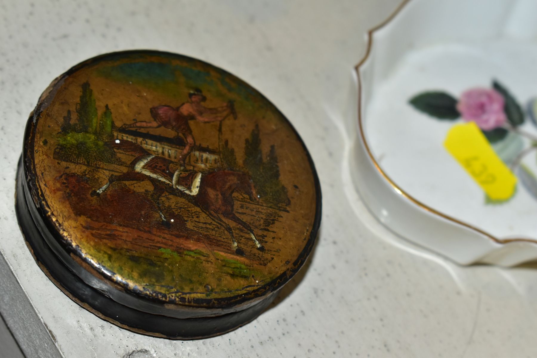 A GROUP OF CERAMIC FIGURES AND ORNAMENTS, including Capo Di Monte tramp on a bench, elderly - Image 16 of 16