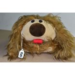 A MERRYTHOUGHT MAGIC ROUNDABOUT DOUGAL SOFT TOY, label to the underside, approximate length 45cm (