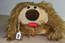 A MERRYTHOUGHT MAGIC ROUNDABOUT DOUGAL SOFT TOY, label to the underside, approximate length 45cm (