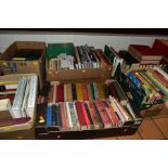 BOOKS, six boxes of over one hundred and twenty five miscellaneous titles to include Royal