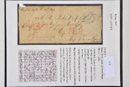 SHIP LETTER FROM CARLISLE TO CAPE OF GOOD HOPE 1847 8d rate