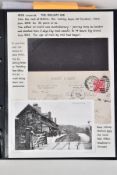 REMARKABLE COLLECTION OF COVERS AND CARDS BASED ON RAILWAY MARKING AROUND CARLISLE AND LANCASTER,