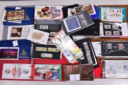 A COLLECTION OF MAINLY ISLE OF MAN PRESENTATION PACKS in ten albums, possibly complete to 1998, also