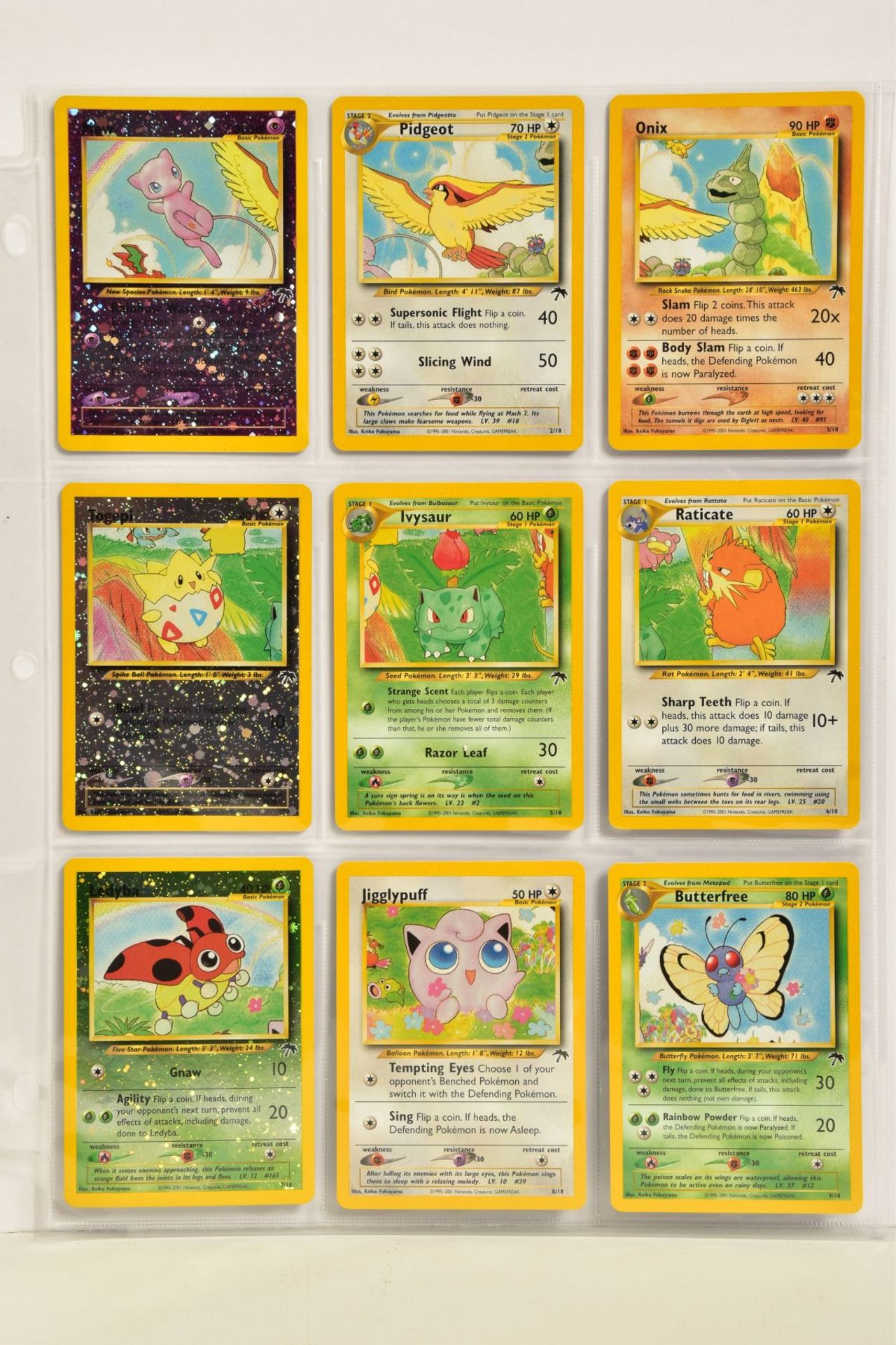 A COMPLETE POKEMON SOUTHERN ISLANDS COLLECTION CARD SET, in original presentation folder with - Image 4 of 9