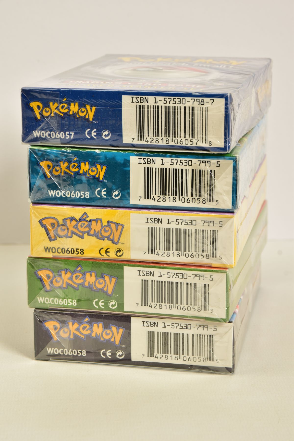 FIVE POKEMON BASE SET THEME DECKS UNOPENED AND SEALED, Pokemon 2-Player Starter Set, Overgrowth, - Image 6 of 6