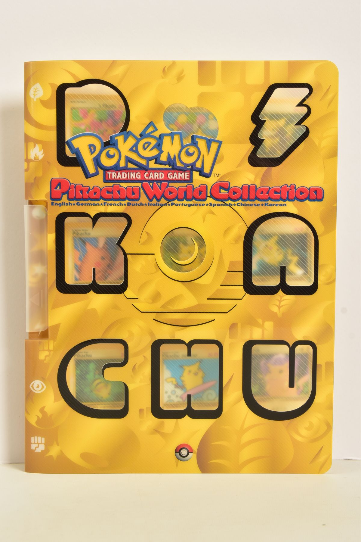 A COMPLETE POKEMON PIKACHU WORLD COLLECTION CARD SET, in original presentation folder, complete