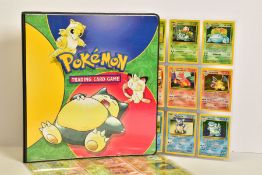 POKEMON THE TRADING CARD GAME 154 CARDS IN POKEMON TCG FOLDER, includes one of each of the