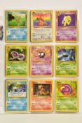 A COMPLETE POKEMON BASE CARD SET, with a small quantity of other assorted Base, Jungle and Fossil