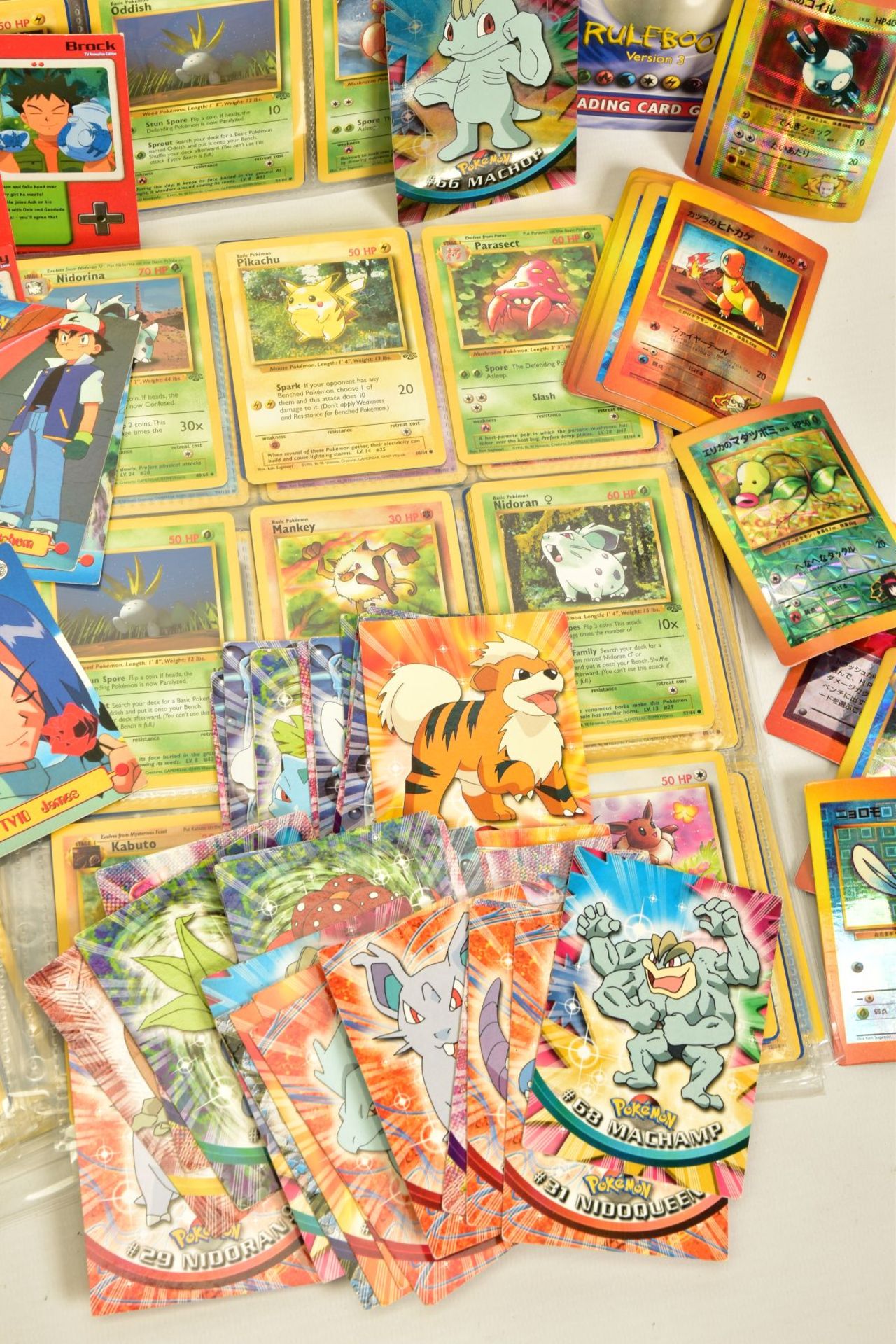 A QUANTITY OF POKEMON CARDS, just over 450 Pokemon TCG cards from Base Set, Base Set 2, Fossil, - Image 3 of 58