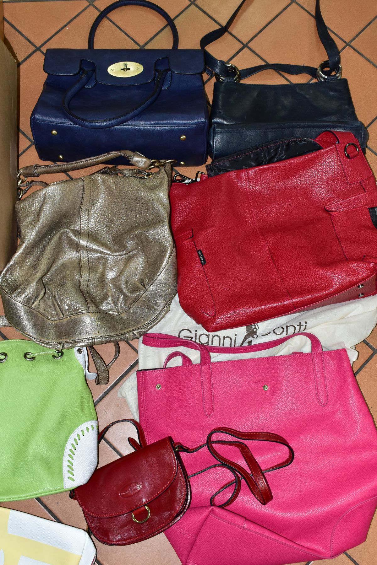A BOX OF LADIES HANDBAGS, CLUTCH BAGS AND EVENING BAGS, including Russell & Bromley, Paul - Image 2 of 4