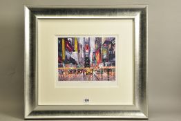 HENDERSON CISZ (BRAZIL 1960) 'TIMES SQUARE TOUR', a limited edition print 65/195, signed to lower