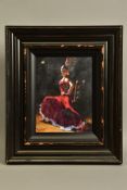 FABIAN PEREZ (ARGENTINA 1967) 'STUDY FOR CELINA WITH ALBANICO III', a limited edition print of a