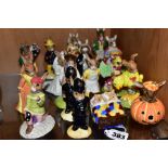 A COLLECTION OF SEVENTEEN ROYAL DOULTON BUNNYKINS FIGURES, comprising 'Sleepytime' DB15, '