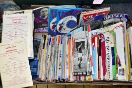 FOOTBALL PROGRAMMES, a large collection of Football programmes, mainly from the 1960's and early