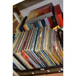 TWO BOXES OF LPS, mostly classical and easy listening, etc, includes Jean Michel Jarre, Dave