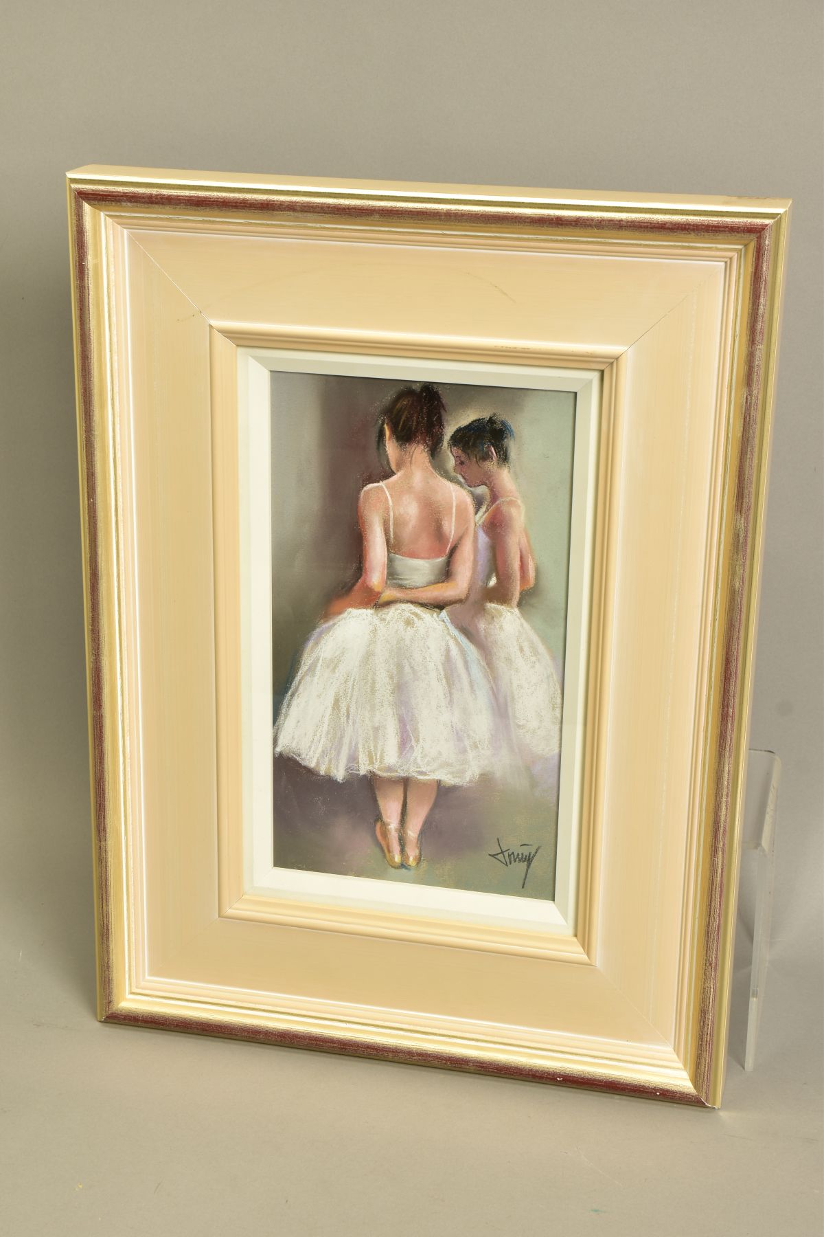 DOMINGO ALVAREZ GOMEZ (SPAIN 1942) 'BELLEZA DE BALLET II', a study of a female ballet dancer, signed - Bild 5 aus 7