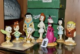 EIGHT JOHN BESWICK BY ROYAL DOULTON LIMITED EDITION 'THE FLINTSTONES' FIGURES, comprising 'Dino'