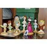 EIGHT JOHN BESWICK BY ROYAL DOULTON LIMITED EDITION 'THE FLINTSTONES' FIGURES, comprising 'Dino'