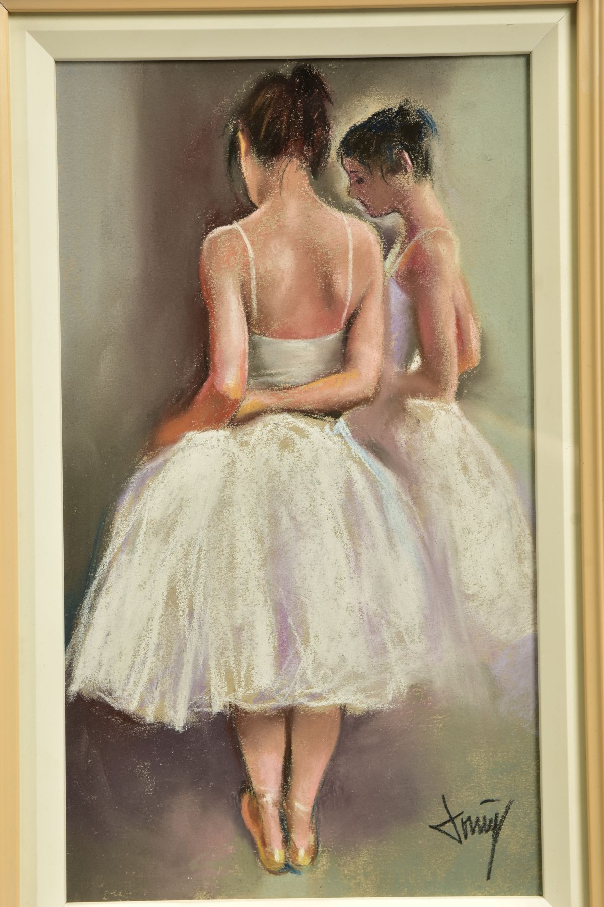 DOMINGO ALVAREZ GOMEZ (SPAIN 1942) 'BELLEZA DE BALLET II', a study of a female ballet dancer, signed - Bild 2 aus 7