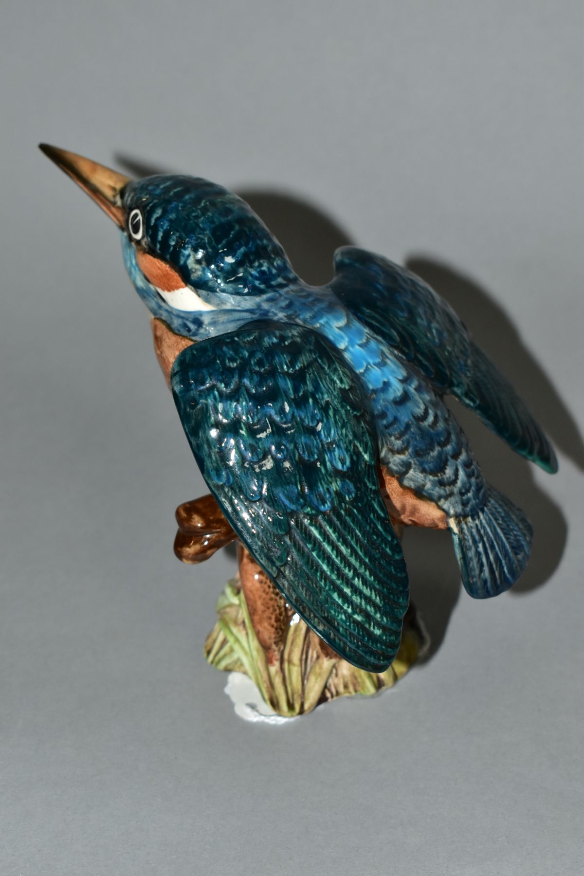 A BESWICK KINGFISHER, gloss, model no 2371, impressed and printed marks, height 12.5cm ( - Image 4 of 6