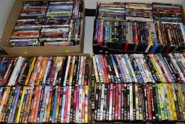 FOUR BOXES OF DVD'S/FILMS, including We Were Soldiers, Collateral, Defiance, Captain Phillips, The