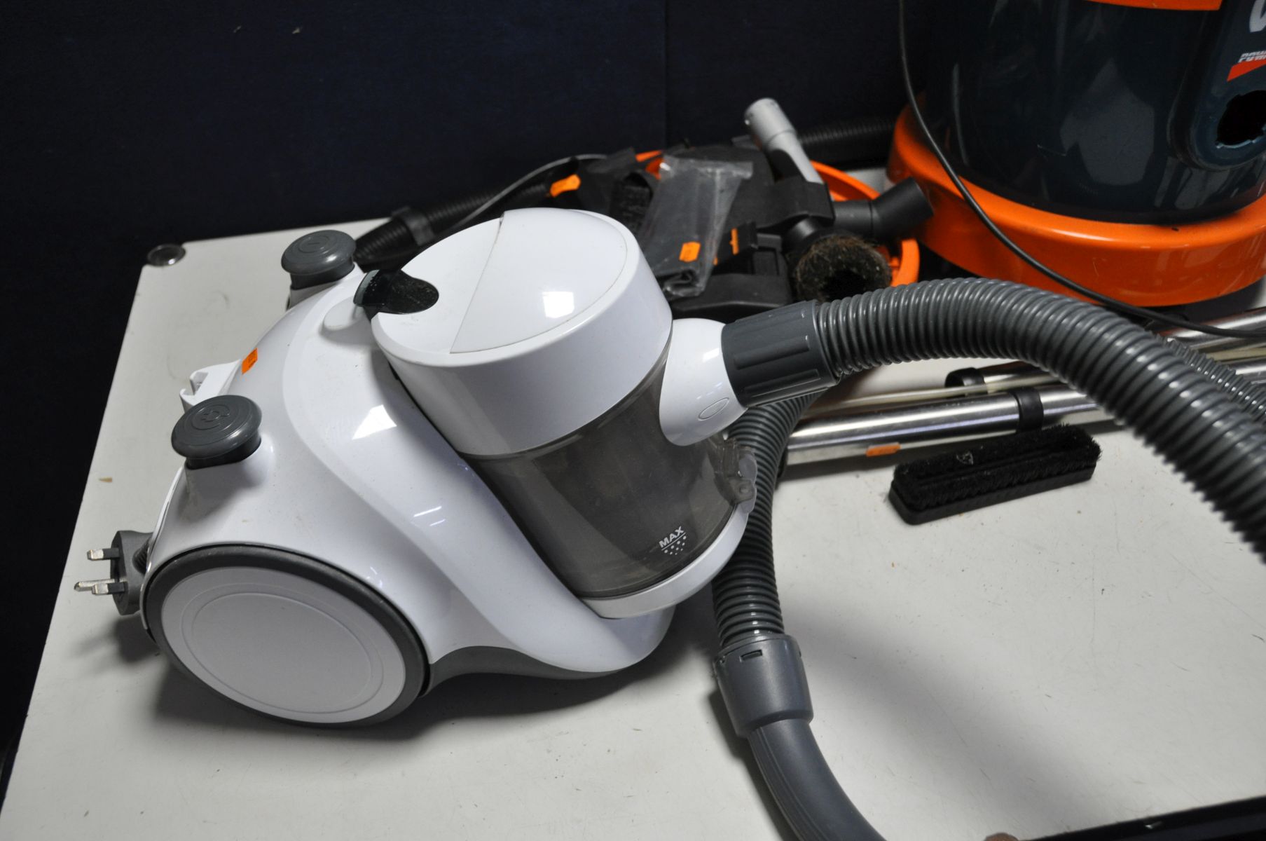 A VAX POWA 4000 CARPET CLEANER with nozzle, accessories and pipework, a Tesco pull along vacuum - Image 4 of 4