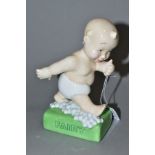 A ROYAL DOULTON LIMITED EDITION FIGURE 'THE FAIRY BABY', MCL 18, No.588/950, height 13.5cm, no box