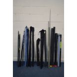 A QUANTITY OF FISHING RODS, to include a Dragon Carp dynamo telecarp 12ft 2 1/2 lbs, a stead fast