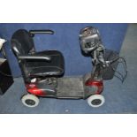 A DAYS ST1 MOBILITY SCOOTER with charger but NO KEY so untested (PAT pass and charger appears to