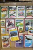 A COLLECTION OF TOP TRUMPS AND ACE TRUMP CARD GAMES, contents not checked but appear largely