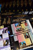 NINETEEN OFFICIAL STAR TREK FACT FILES WITH MAGAZINES, from issue No. 1, highest number is 303,