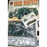 A BOXED UNBUILT AIRFIX 1930 BENTLEY 4.5 LITRE SUPERCHARGED RACING CAR PLASTIC MODEL KIT, Series