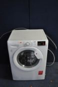 A HOOVER ONE TOUCH 9kg WASHING MACHINE (PAT pass and powers up)