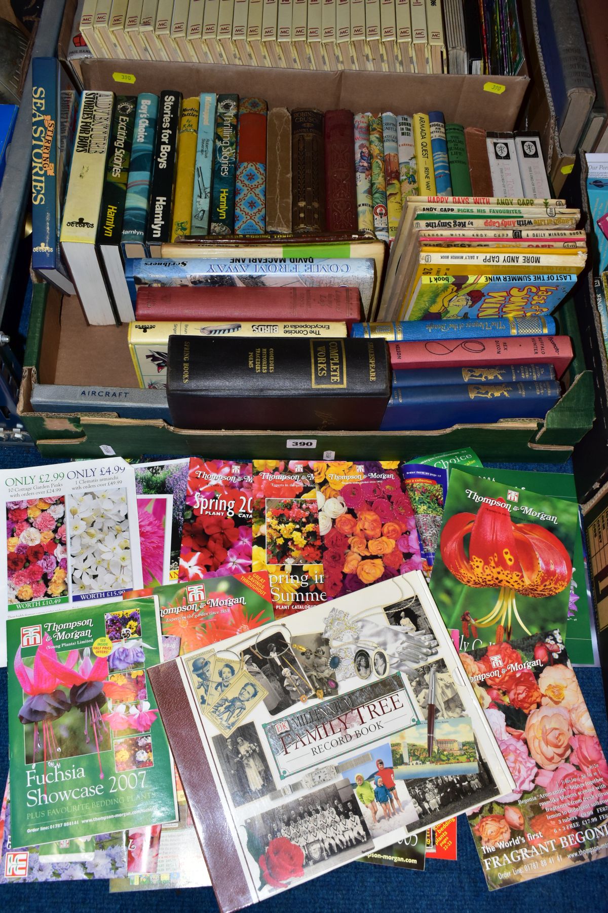 BOOKS, seven boxes of books containing over two hundred titles including twenty four Cookery Year - Image 3 of 10
