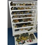 A QUANTITY OF CONSTRUCTED PLASTIC GERMAN MILITARY MODEL KITS, all have been constructed and