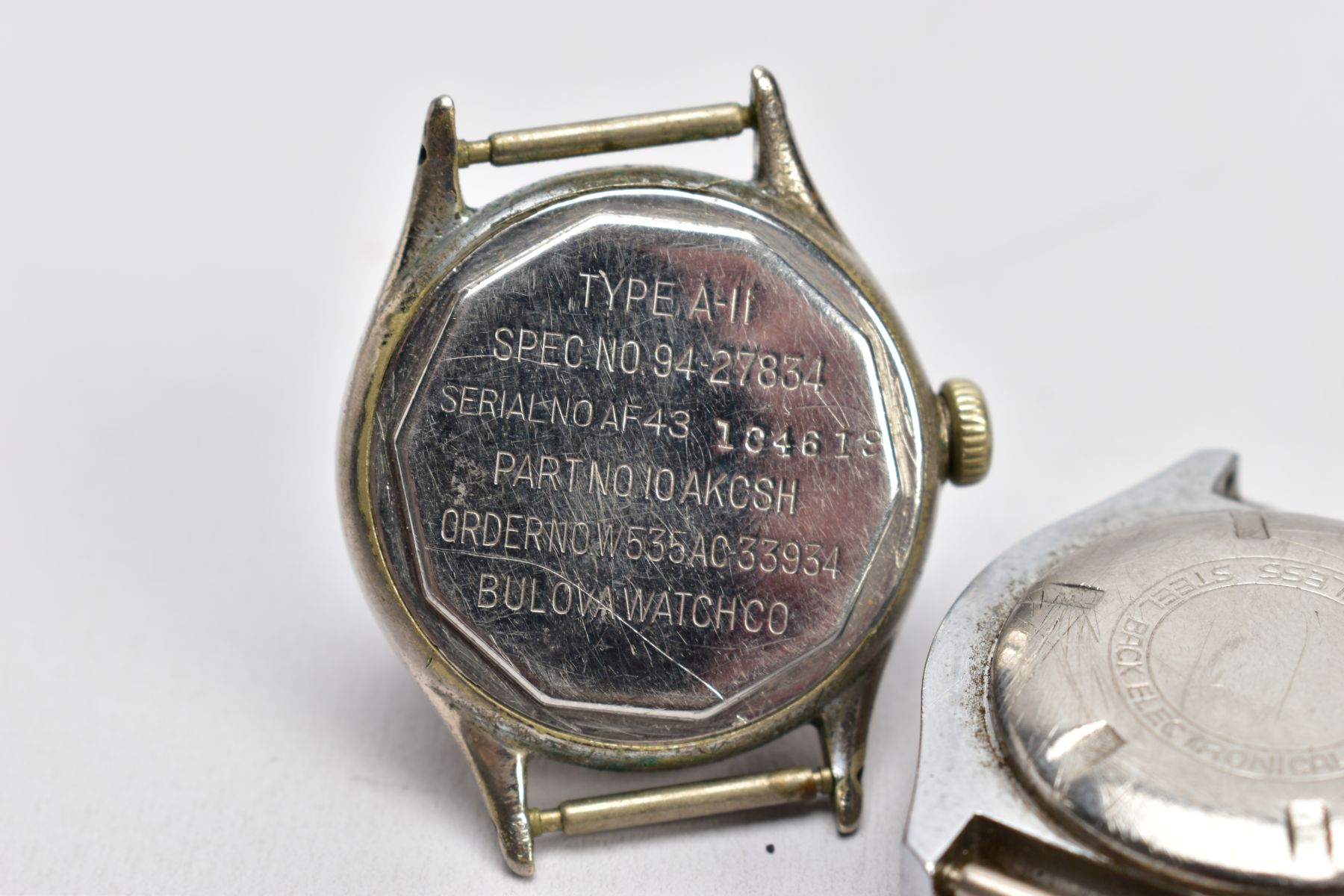 TWO GENTS WRISTWATCHES, the first with a round white dial signed 'Ruhla, Antimagnetic', baton - Image 2 of 4