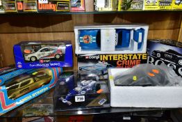 A QUANTITY OF ASSORTED BOXED DIECAST AND PLASTIC MODEL CARS, Onyx Williams Renault FW16 Formula