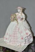 A LIMITED EDITION COALPORT FIGURE FROM FOUR FLOWERS COLLECTION, 'Rose' No.5679, with certificate (
