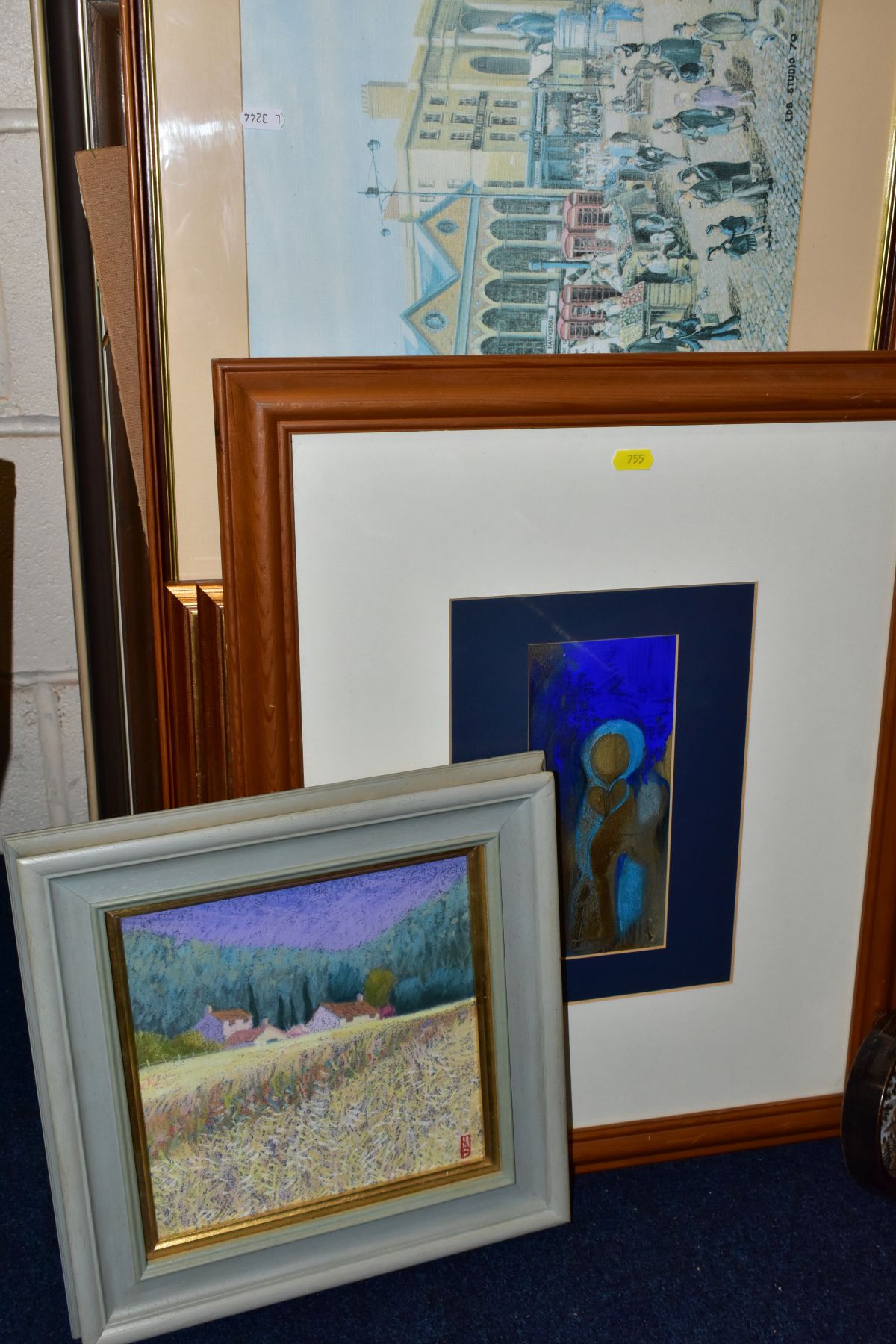 WORKS OF ART AND PRINTS ETC, to include Jennifer Davidson 'Wild Oats', a Spanish landscape signed - Image 6 of 11